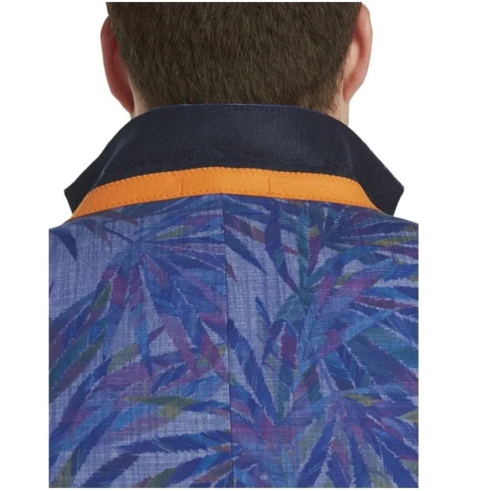 Tallia Runway Collection Men's Tropical Slim Fit Blazer Size Large NWT